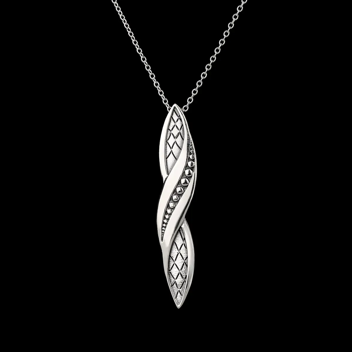 kette-anhaenger-ortak-orkney-schottland-silber-ran-002 Scapa Flow - vom Meer inspirierter Anhänger, handgefertigt auf den Orkney-Inseln