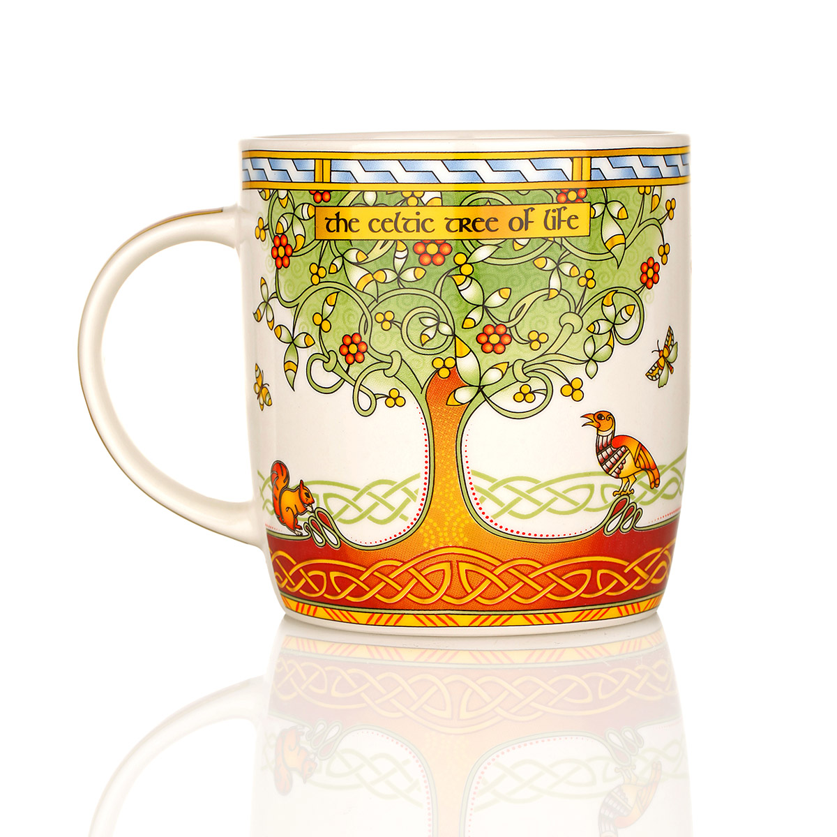 Celtic Tree of Life Mug - Keltischer Lebensbaum Kaffeebecher aus Irland