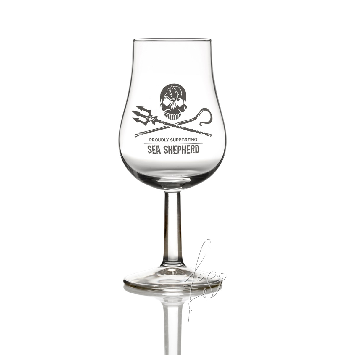 Jolly Roger Whisky Tasting Glas - Proudly Supporting Sea Sheperd