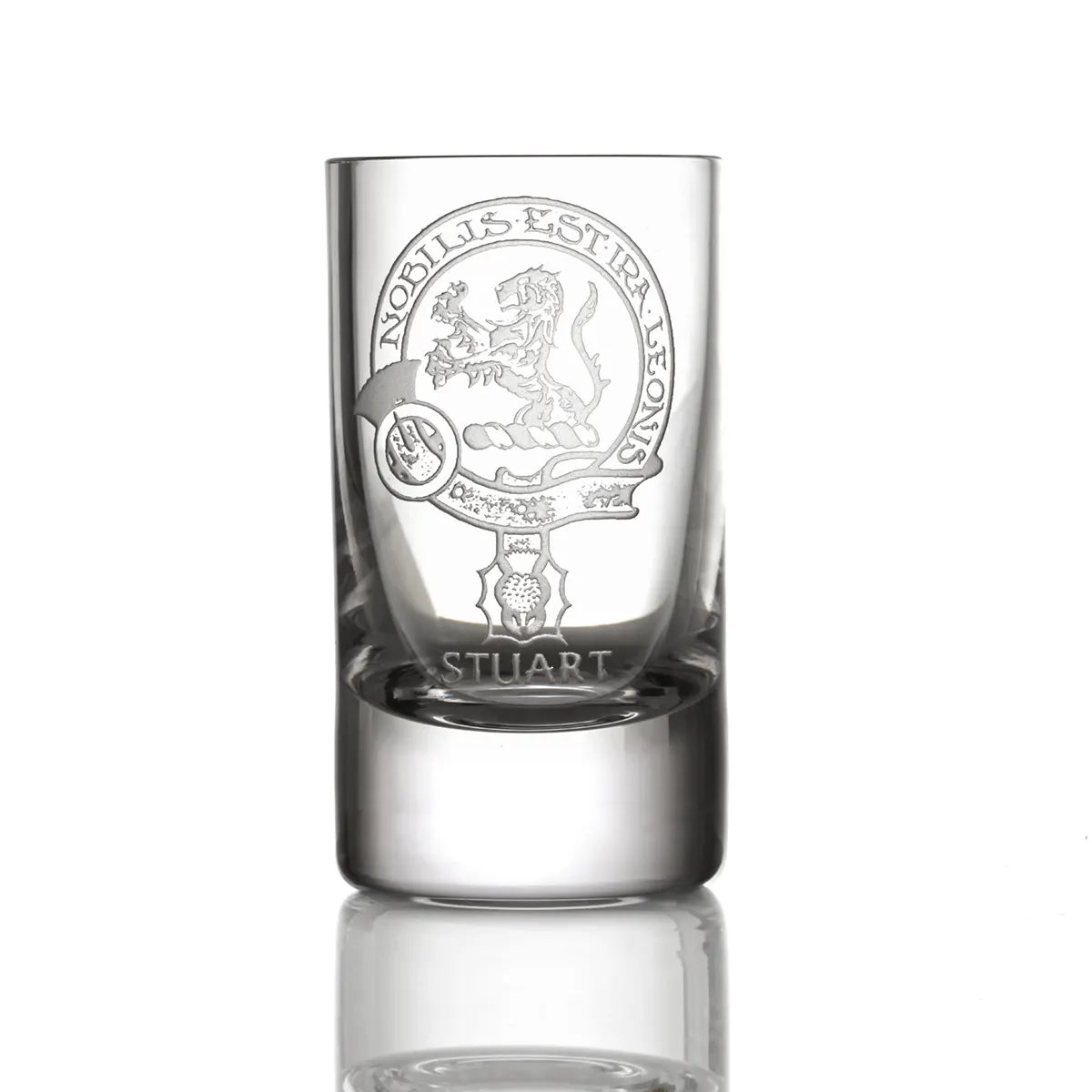Shot-whisky-glas-stuart-schottland-loewe-001 Scottish Lion Whisky Shotglas