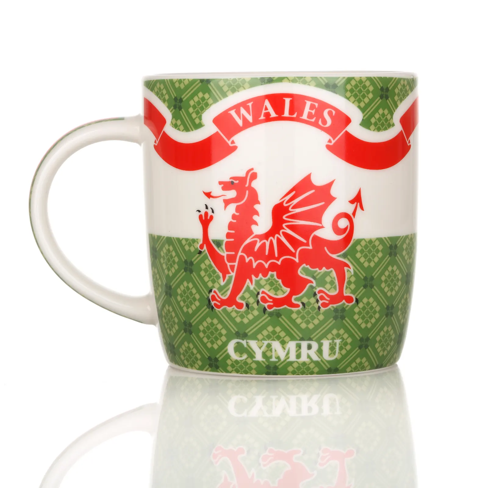 Wales Forever Welsh Dragon Mug - Kaffeebecher mit walisischem Drachen