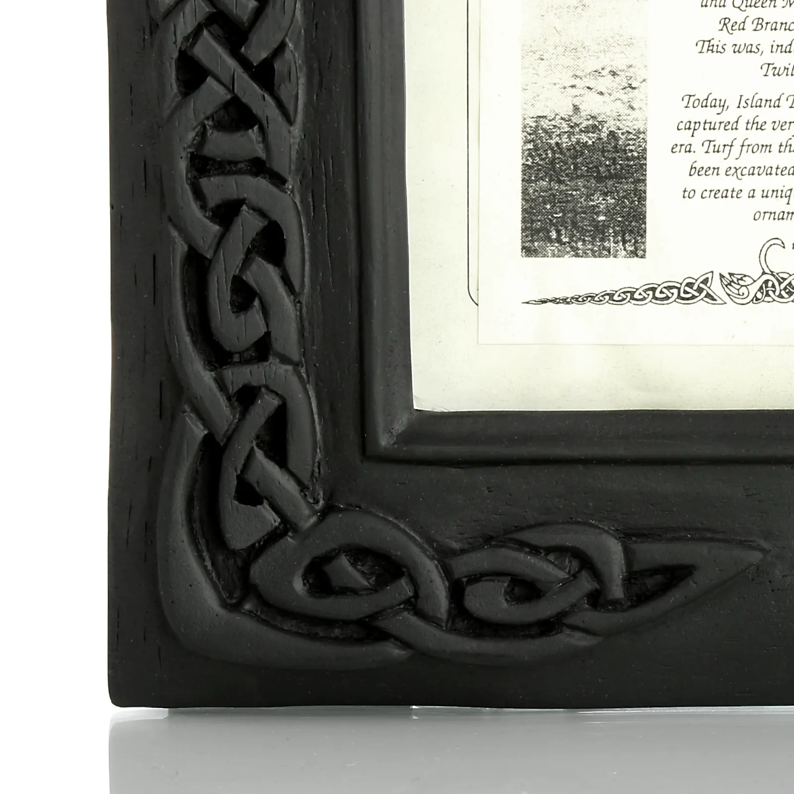 Irischer Claddagh Bilderrahmen - 15 x 20 cm - Handgefertigt in Irland