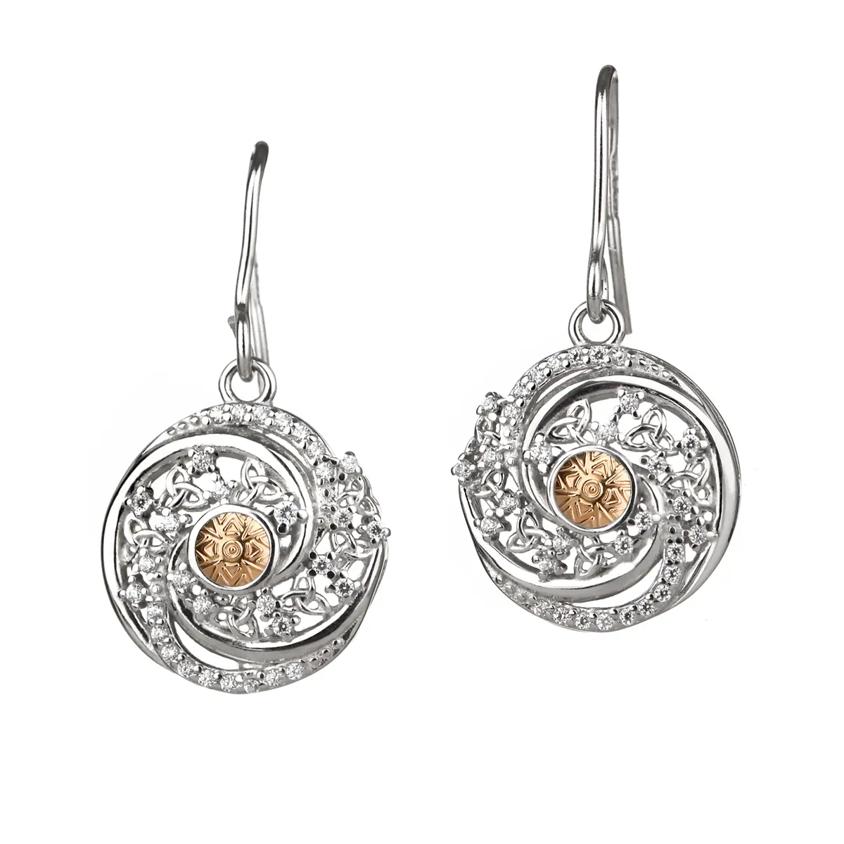 ohrhaenger-ohrringe-solstice-trinity-gold-silber-irland-002 Winter Solstice Drops - Irische Ohrhänger aus Sterling Silber & Gold