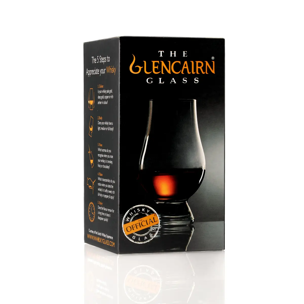 Glencairn Whisky Tasting Glas mit Gravur - Gordon & MacPhail