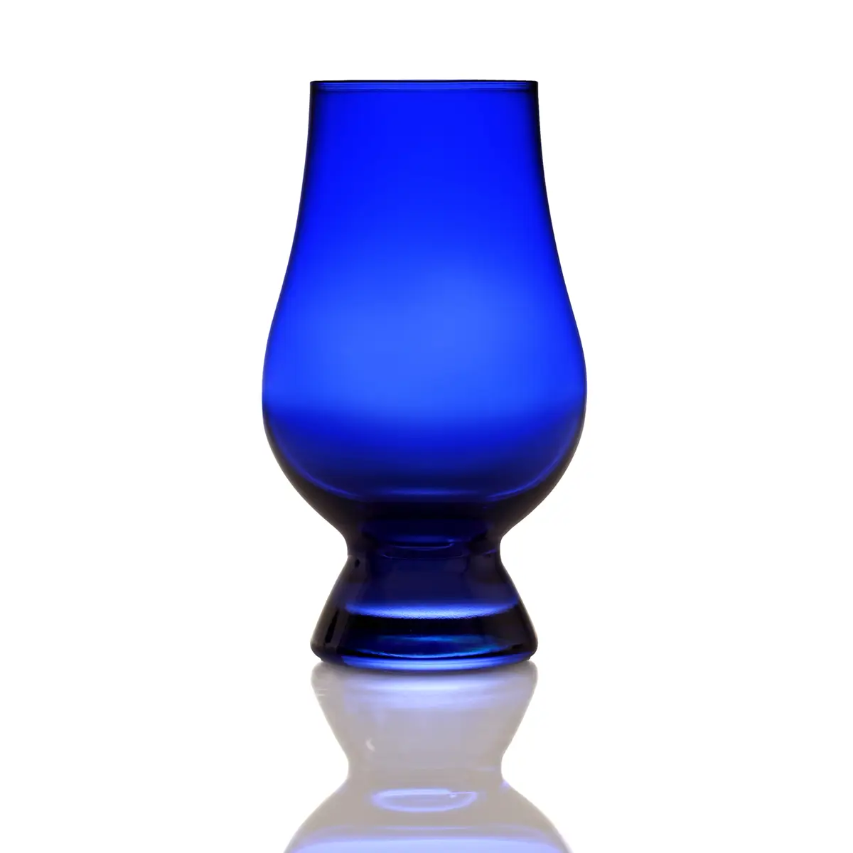 Coloured Glencairn Glas - Blau - für Blind Whisky Tasting