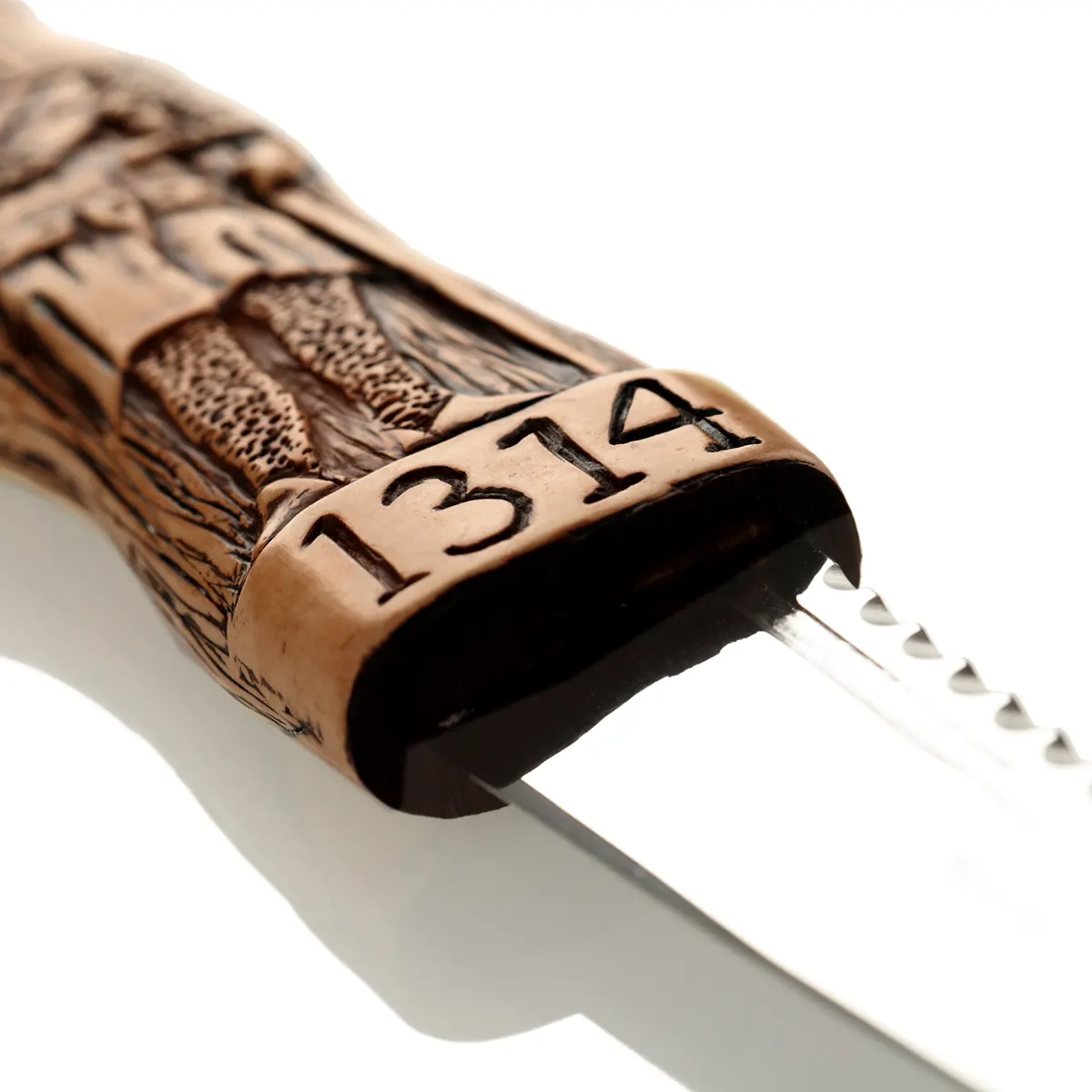 Bannockburn Sgian Dubh aus Schottland - Robert Bruce - Edelstahl & Lederscheide
