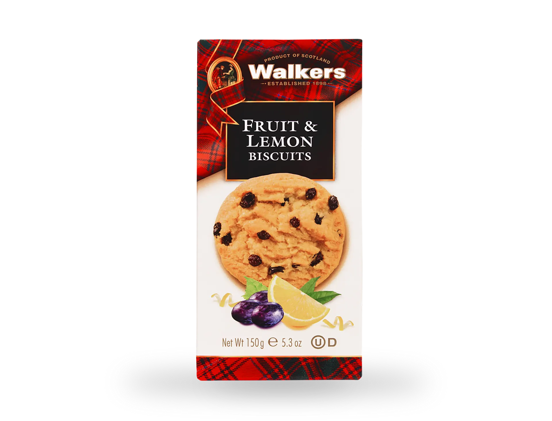 Walker’s Shortbread Fruit & Lemon Biscuits aus Schottland