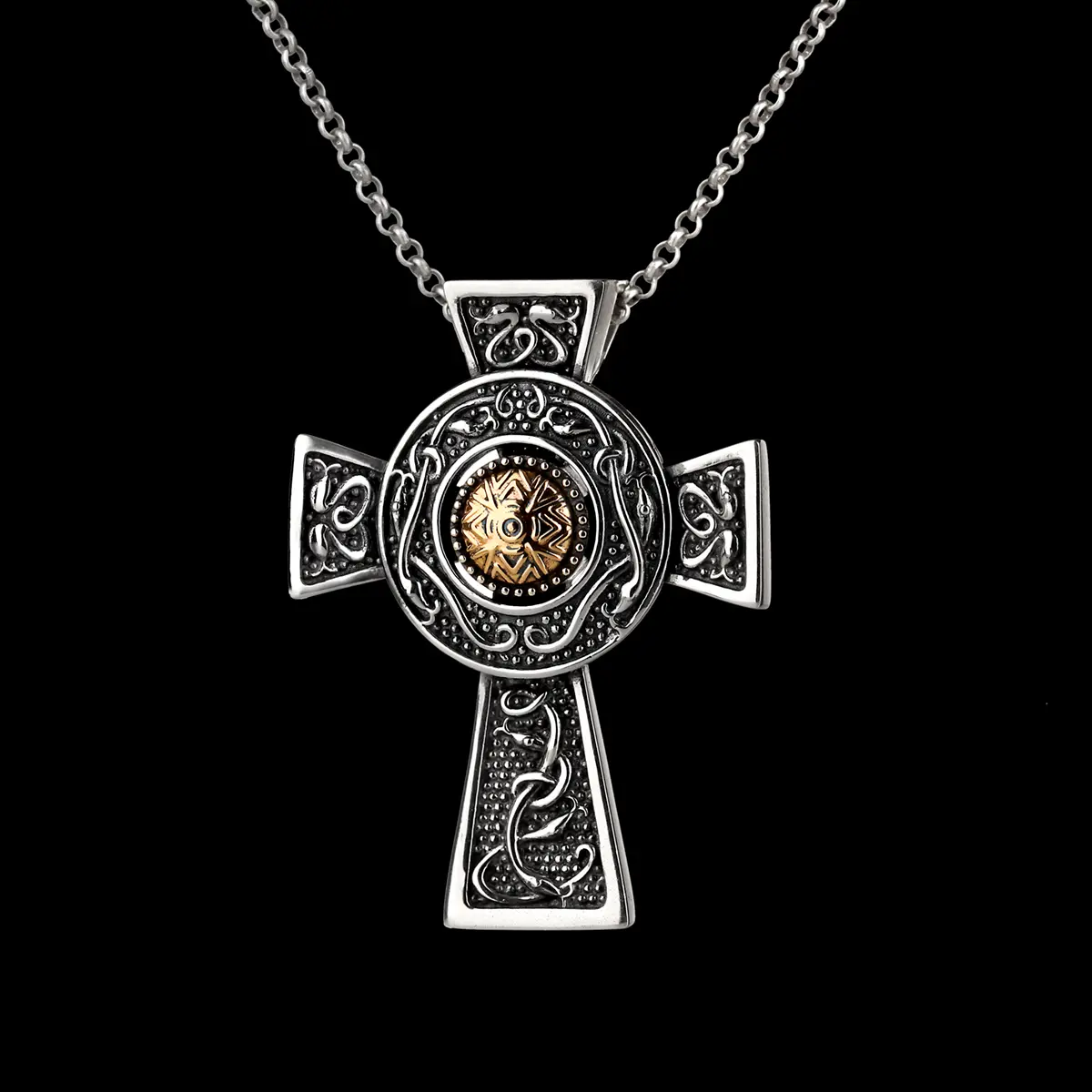 Celtic Warrior Cross - keltisches Kreuz Kette aus IrlandCeltic Warrior Cross - keltisches Kreuz Kette aus IrlandCeltic Warrior Wood Quay Cross - keltisches Kreuz aus Irland