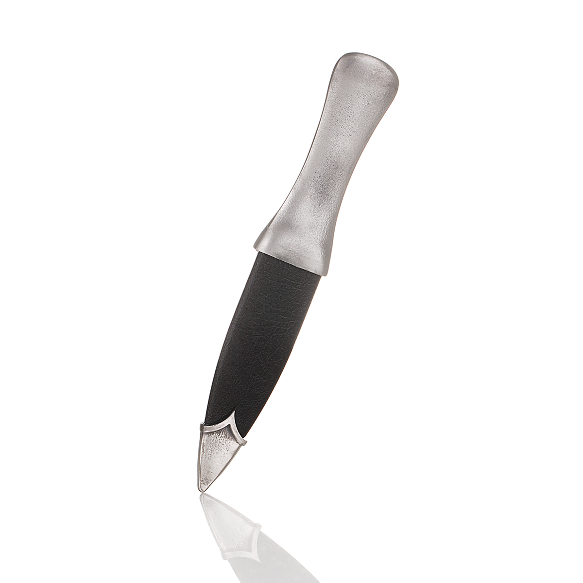 Heathergem Thistle  Sgian Dubh aus Schottland mit Griff aus Zinn & Heideholz