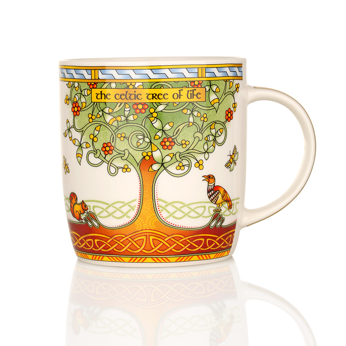 Celtic Tree of Life Mug - Keltischer Lebensbaum Kaffeebecher aus Irland