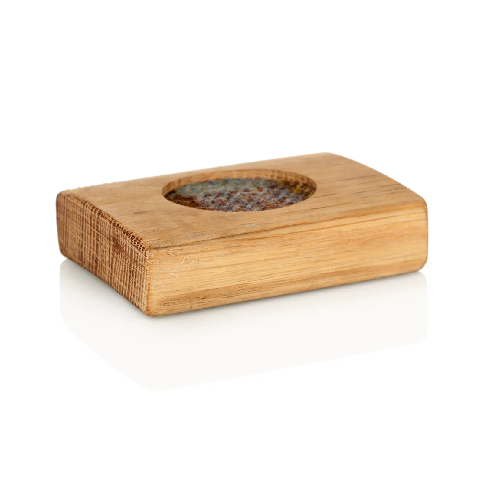 Whisky Fass Flight Tray aus Eiche - Untersetzer für 1 Glencairn Tasting Glas Whisky Fass Flight Tray aus Eiche - Untersetzer für 1 Glencairn Tasting Glas