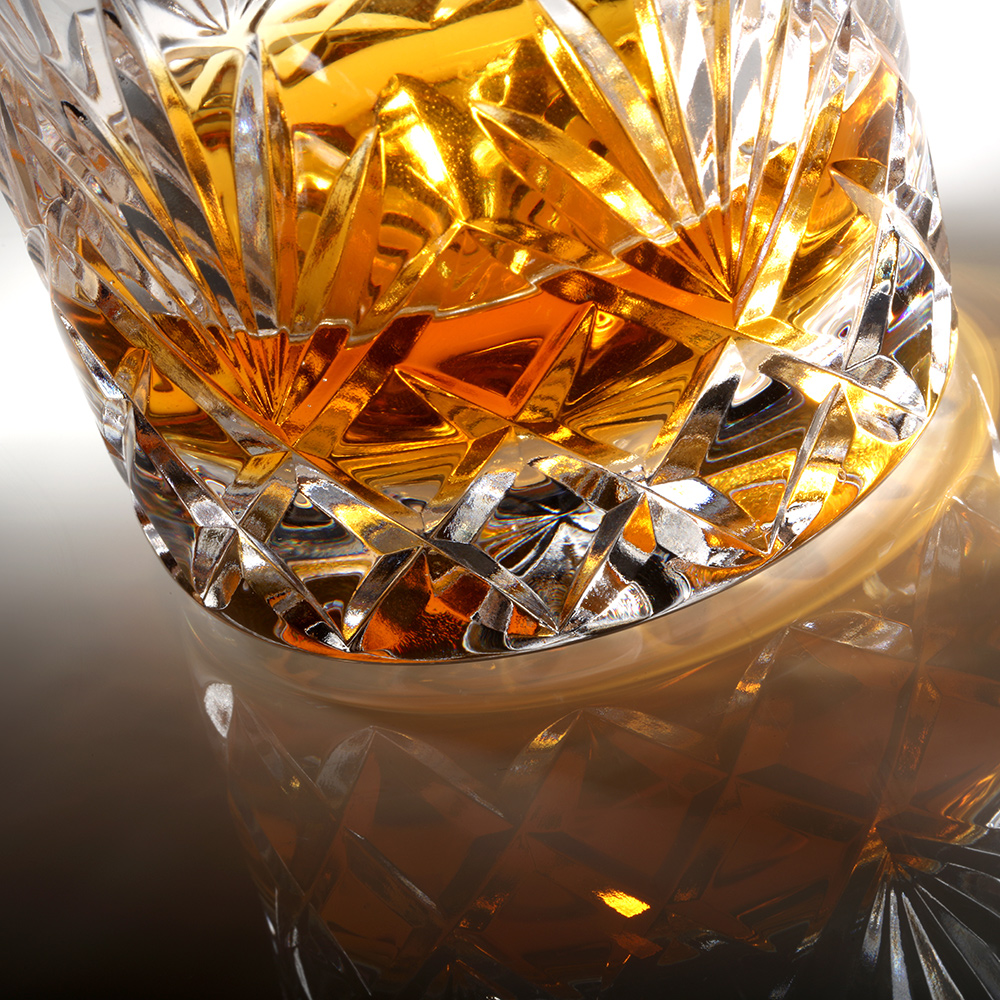 Skye Crystal Whisky Tumbler - Kristall Whiskyglas handgefertigt in Schottland