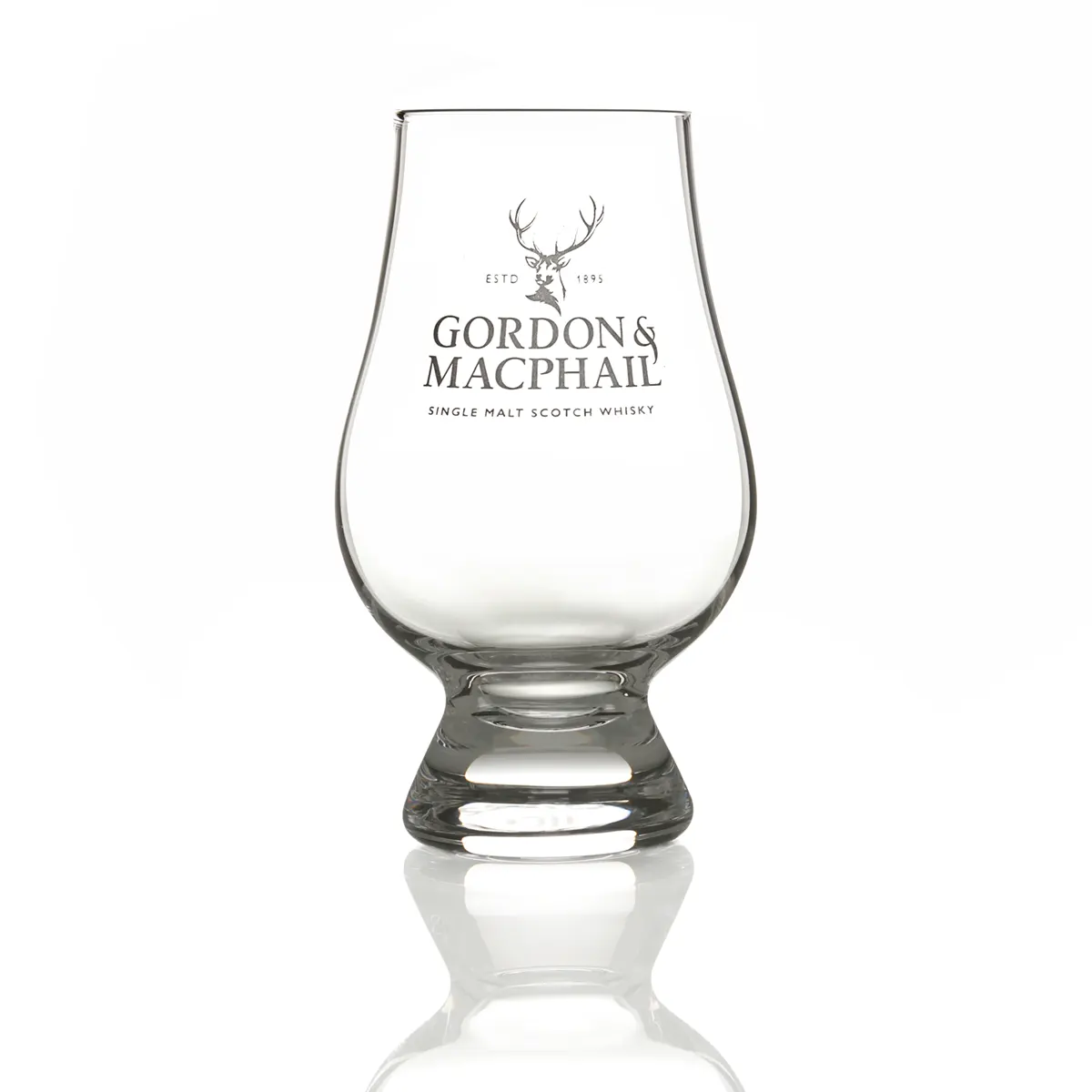 Glencairn Whisky Tasting Glas mit Gravur - Gordon & MacPhail