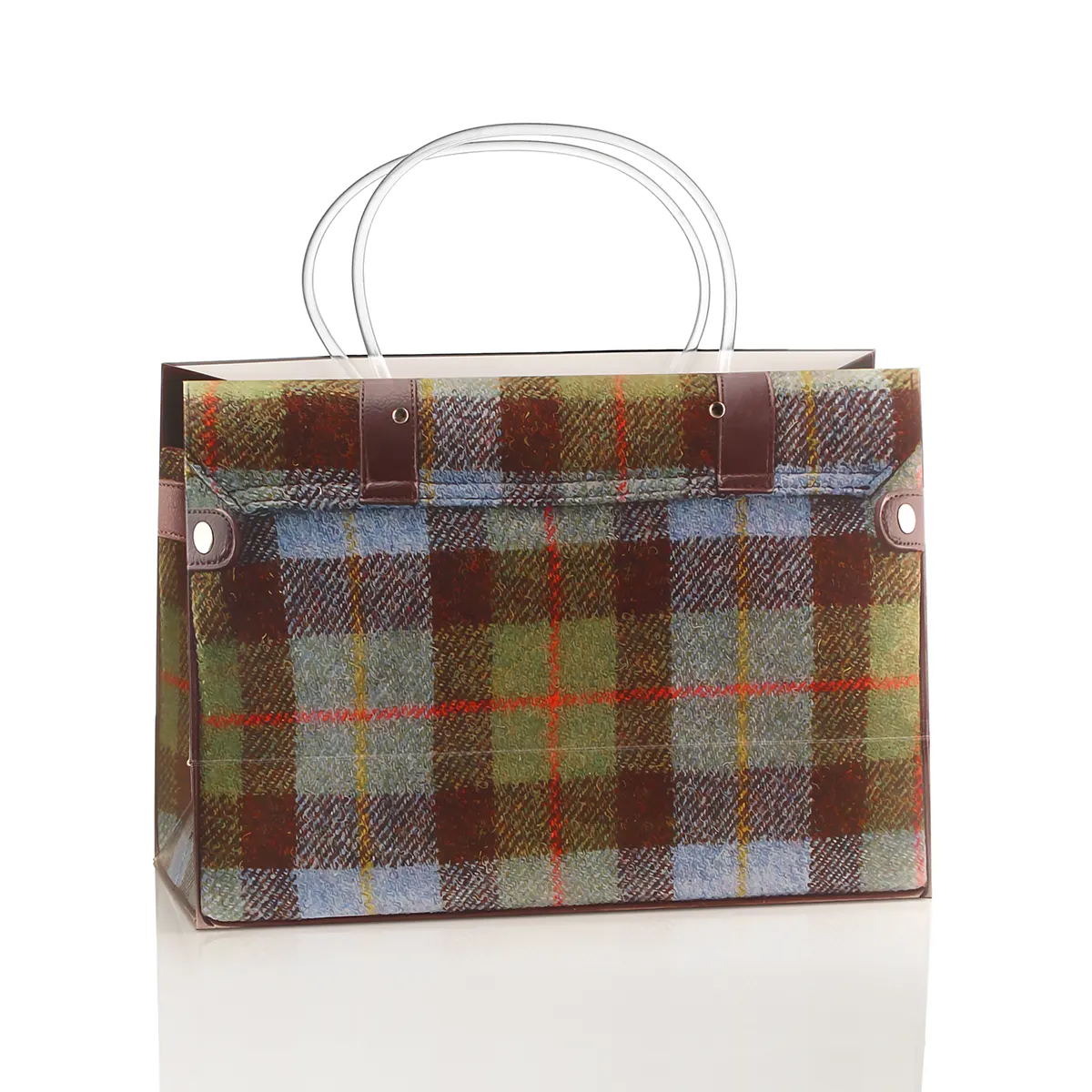 McLeod Tartan Shopping Bag - schottischer Karomuster Einkaufstasche aus Papier