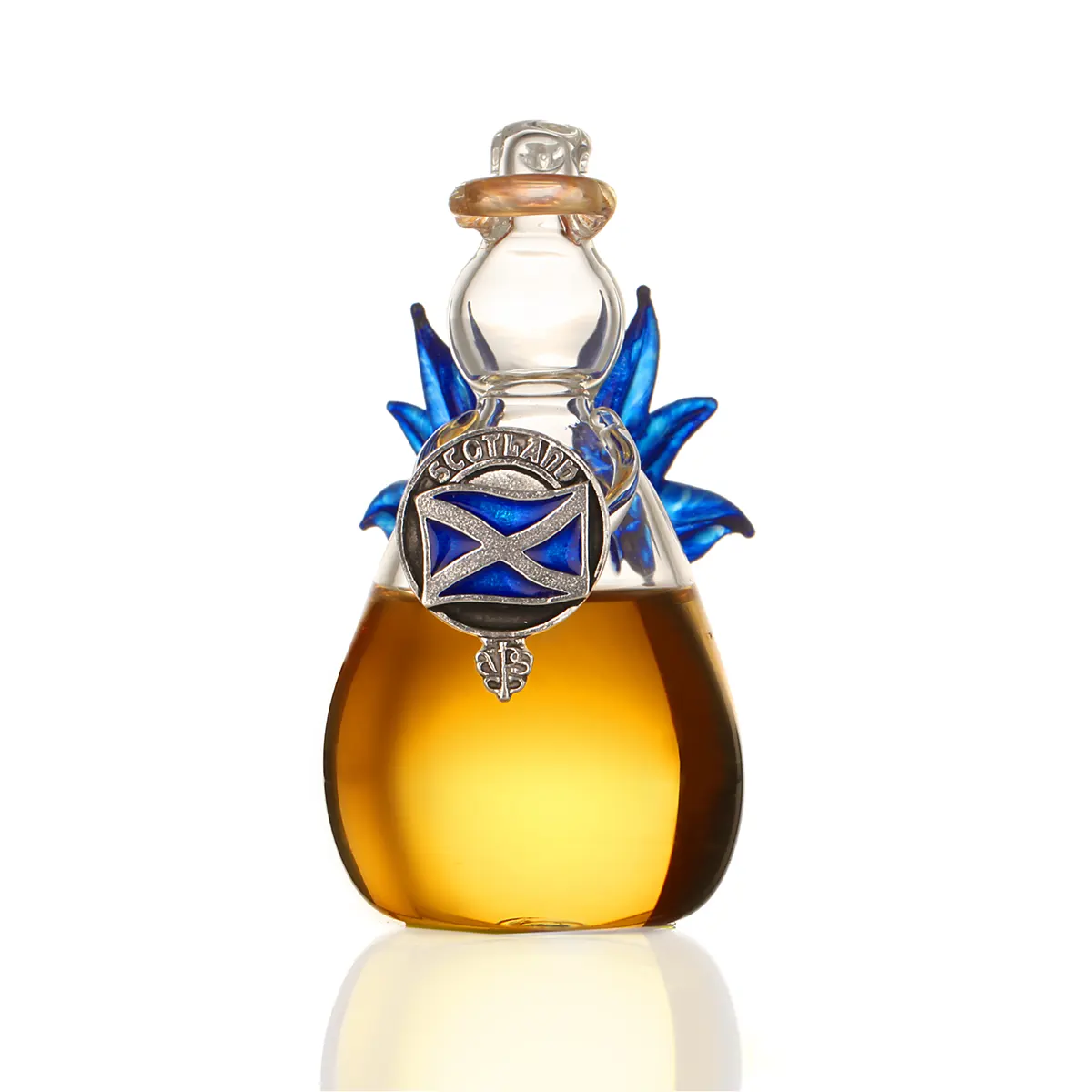 Saltire  Angels' Share Whisky Engel aus Schottland mit schottischer Flagge