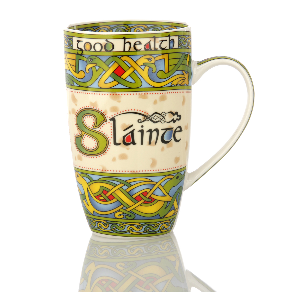Kaffeebecher-Mug-irland-slainte-006 Sláinte Mug - Irischer Kaffeebecher mit keltischem Muster
