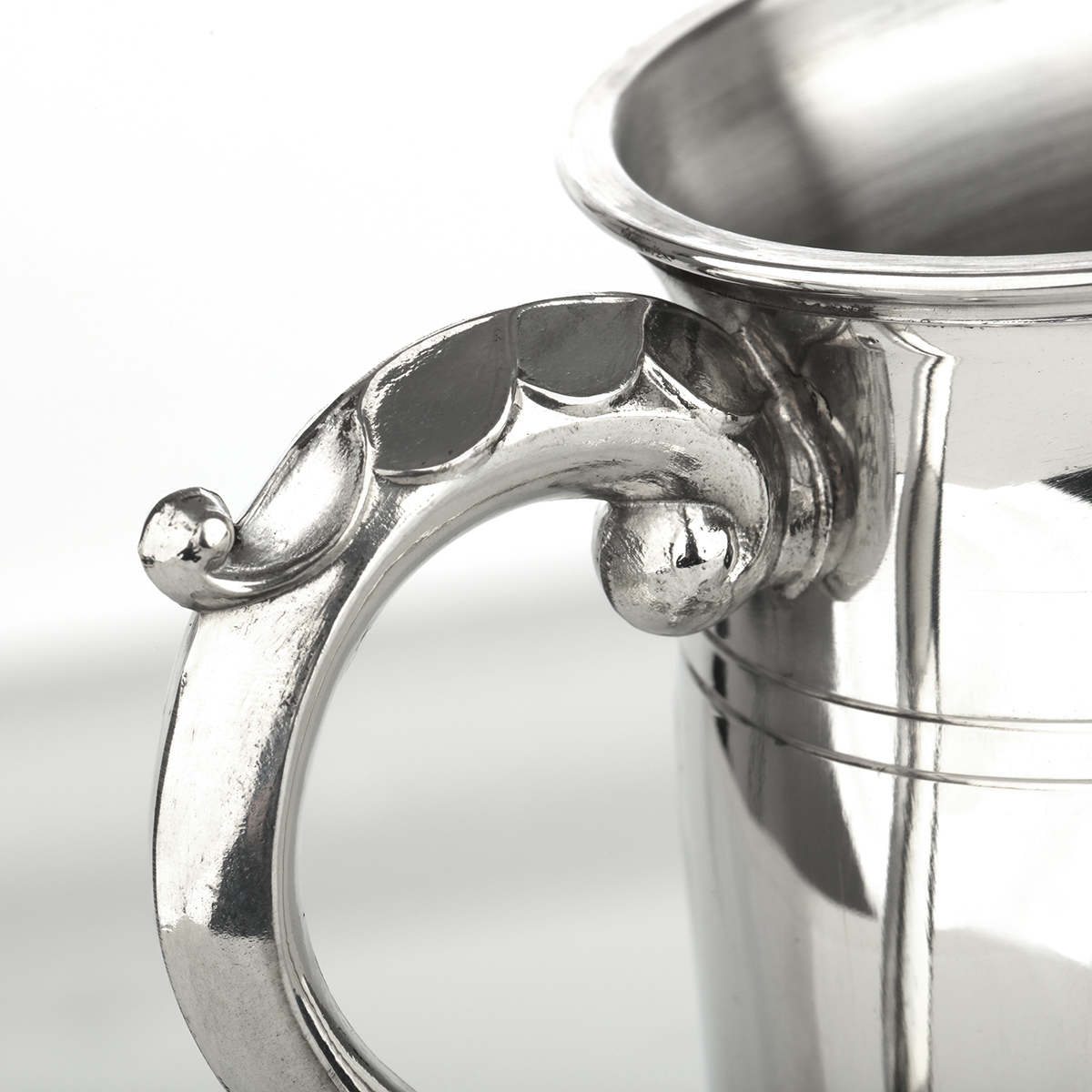 bierkrug-zinnkrug-pint-england-london-003 Old London - Georgianischer Bierkrug / Zinnkrug - made in England