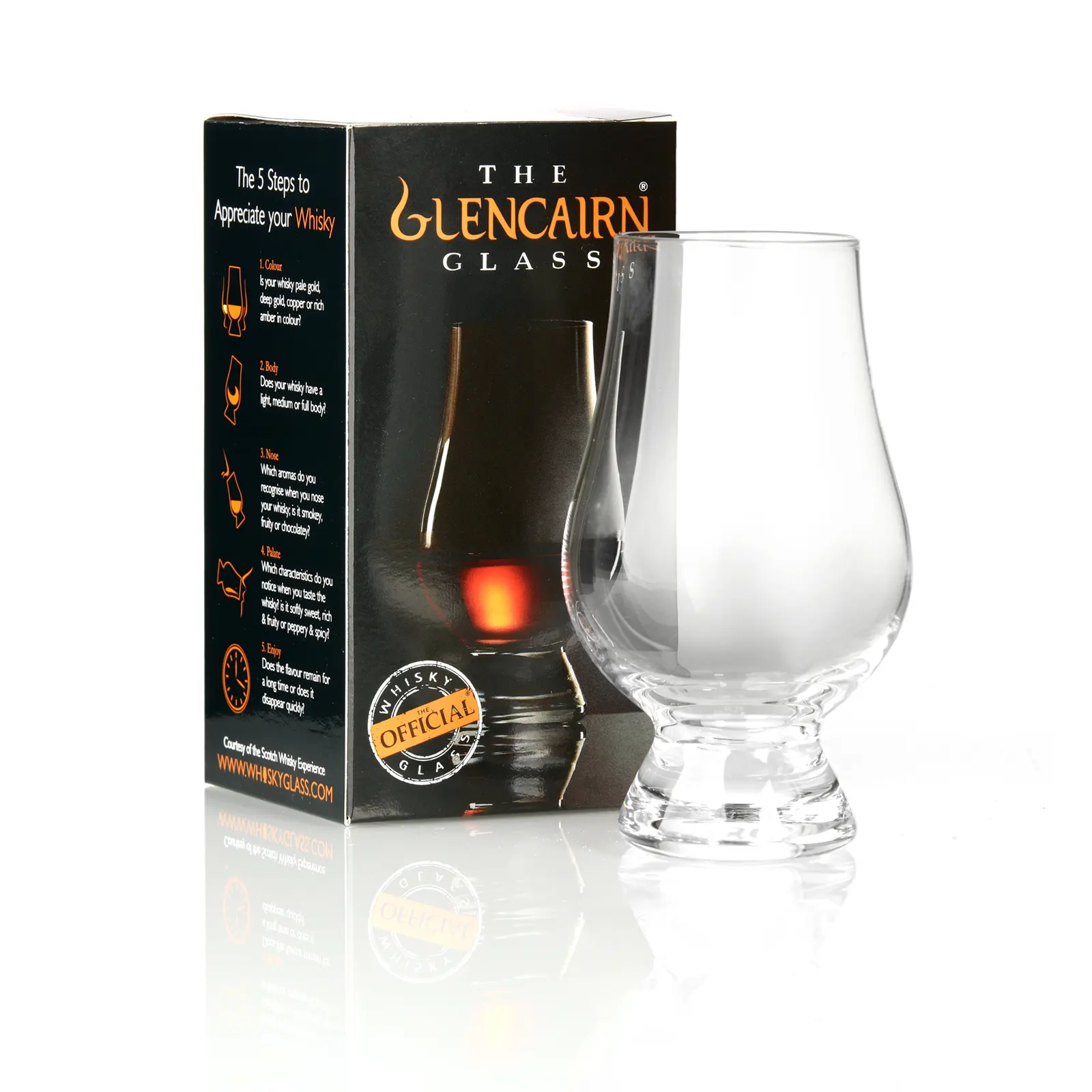 Whisky Fass Flight Tray aus Eiche - Untersetzer mit 1 Glencairn Tasting Glas Whisky Fass Flight Tray aus Eiche - Untersetzer mit 1 Glencairn Tasting Glas