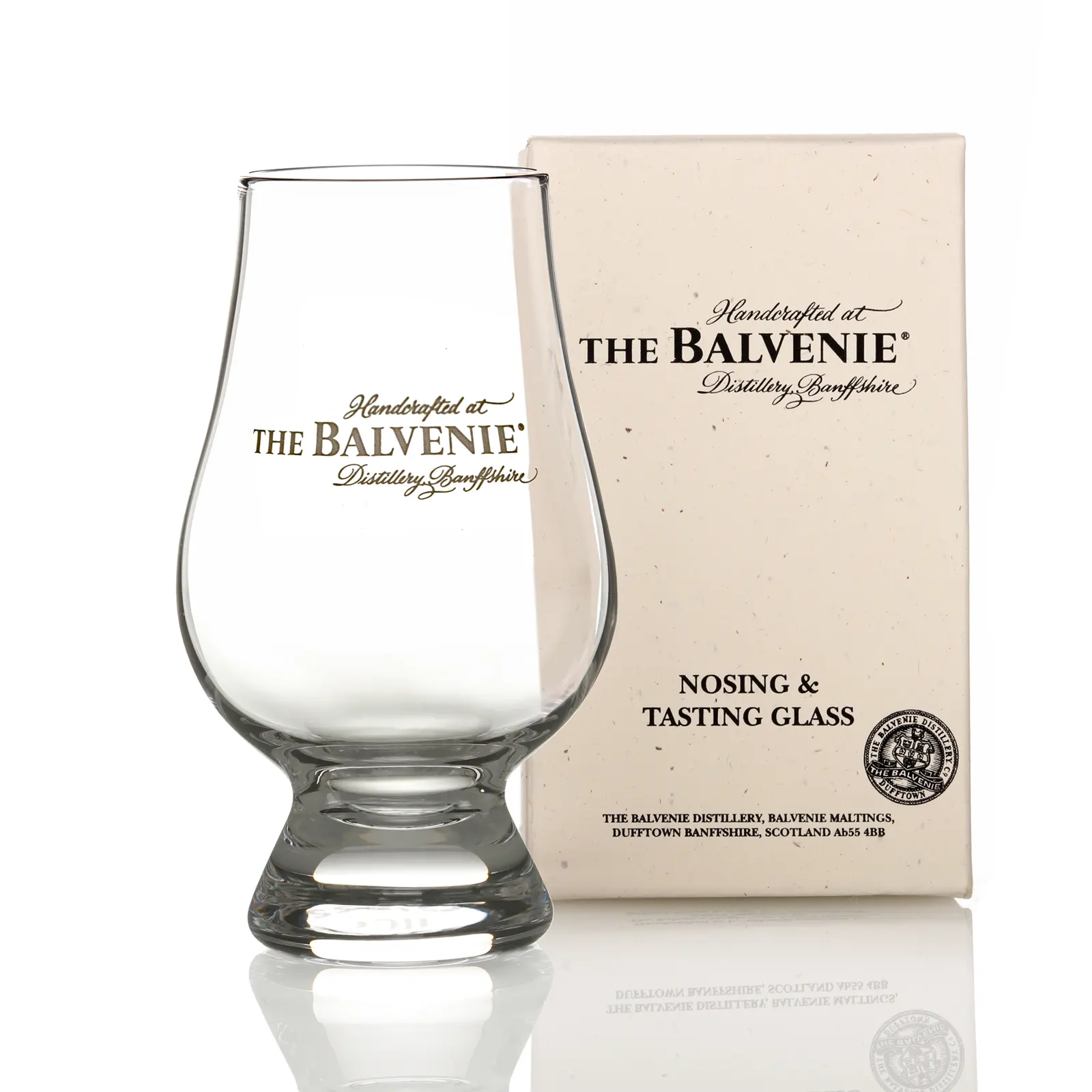 Glencairn Whisky Tasting Glas mit Gravur 'The Balvenie" Glencairn Whisky Tasting Glas mit Gravur 'The Balvenie"