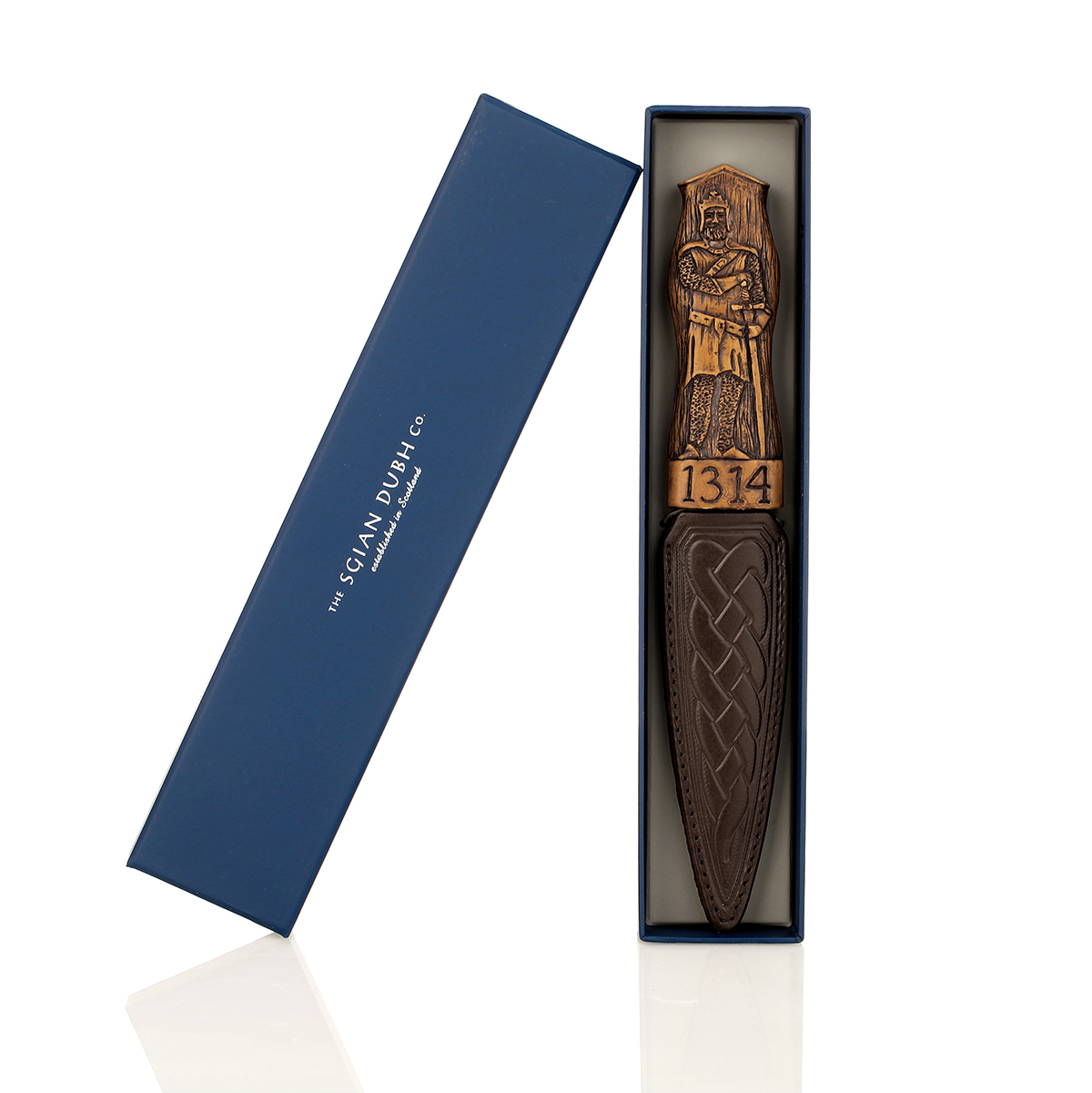 sgian-dubh-bannockburn-schottland-robert-bruce-010 Bannockburn Sgian Dubh aus Schottland - Robert Bruce - Edelstahl & Lederscheide