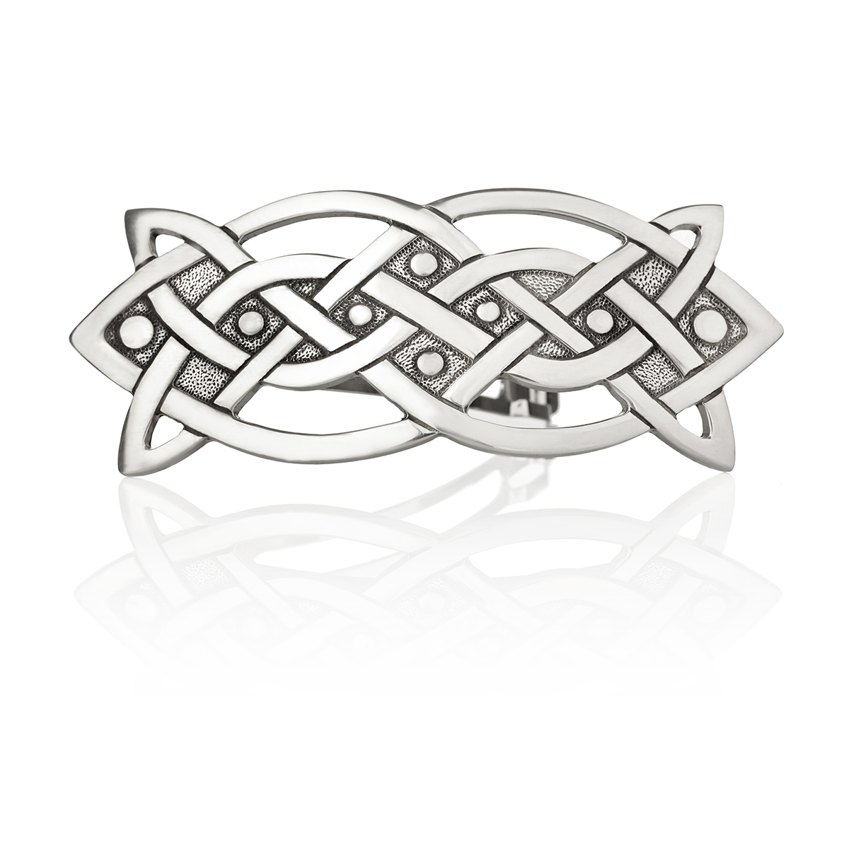 Infinite Celtic Knot - Haarspange aus England - keltische Knoten & Ornamente