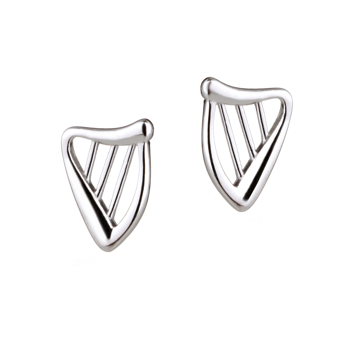 Ohrstecker-celtic-harp-irische-keltische-harfe-002ZyN5v4qGhjEFb Irische Harfen Ohrstecker aus Sterlingsilber – handgefertigt in Irland