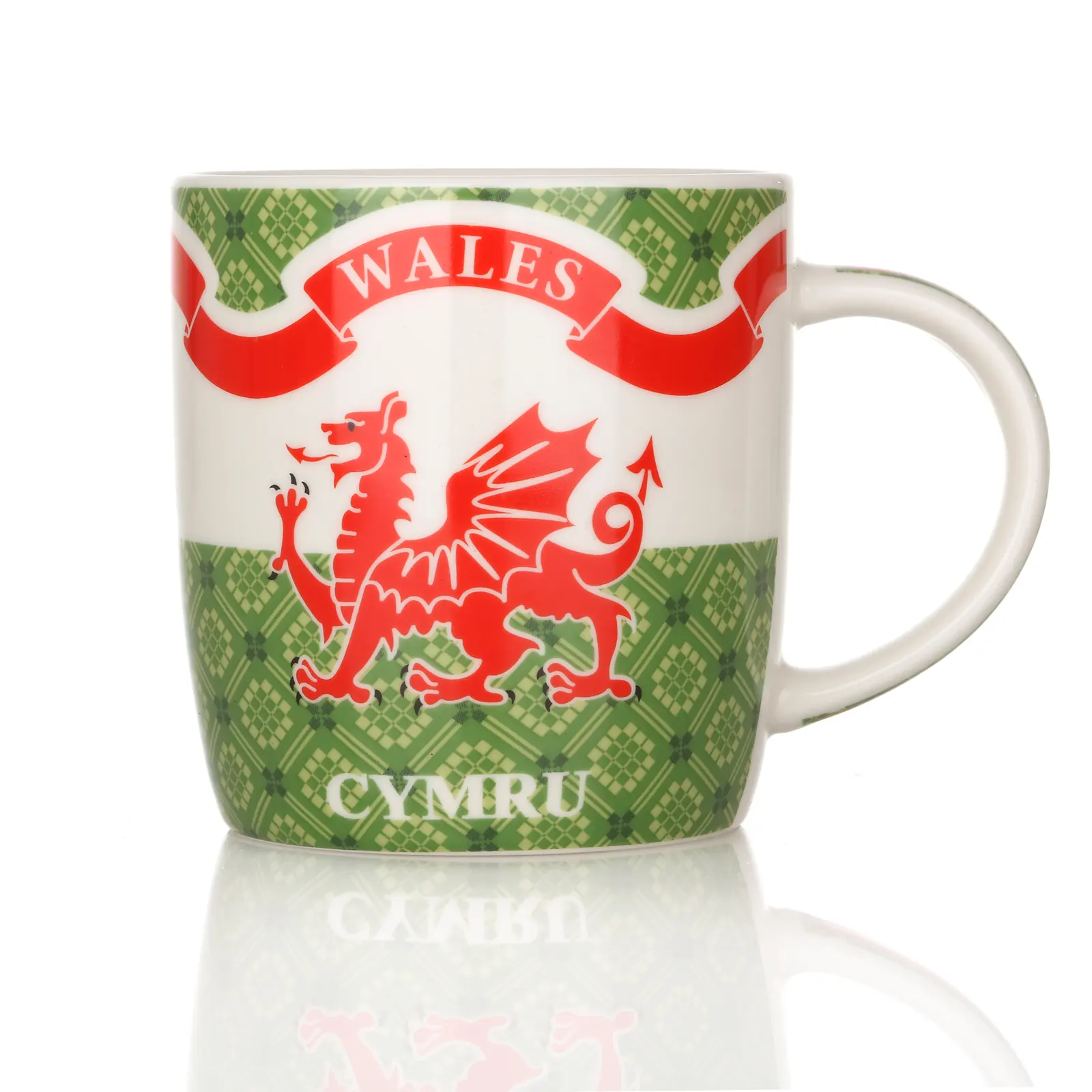 Wales Forever Welsh Dragon Mug - Kaffeebecher mit walisischem Drachen