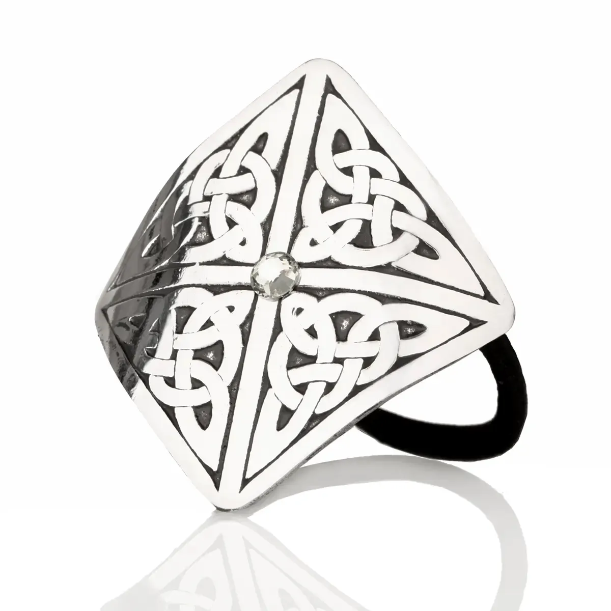 haargummi-haarband-keltisch-schottland-008mOAX4bsjb8bOD Celtic Knotwork  - Haargummi aus England - Kristall & keltische Muster