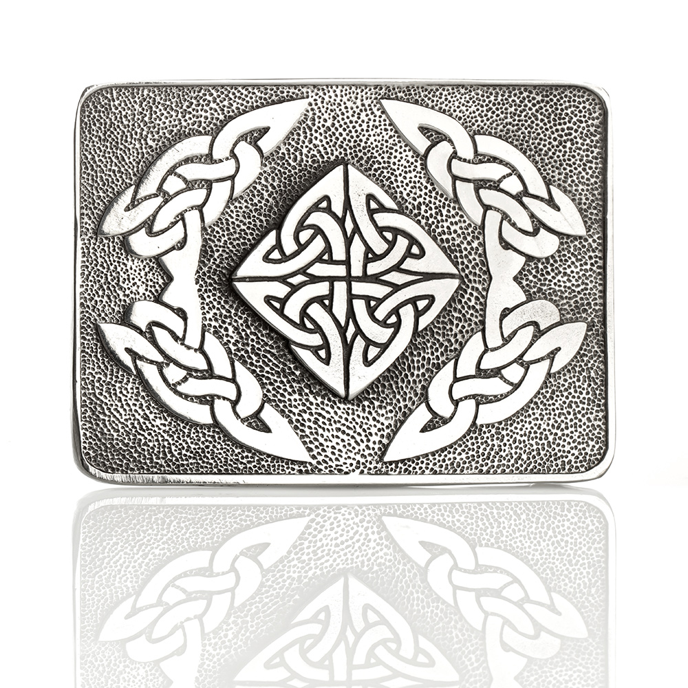 kilt-buckle-guertelschnalle-clanart-019 Celtic Square Kilt Gürtelschnalle - handgefertigt mit keltischen Ornamenten