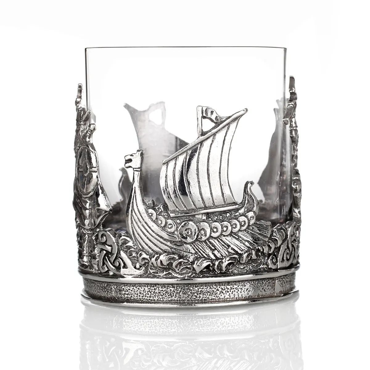 Viking Whisky Tumbler - Handgefertigtes Wikinger Whiskyglas aus England