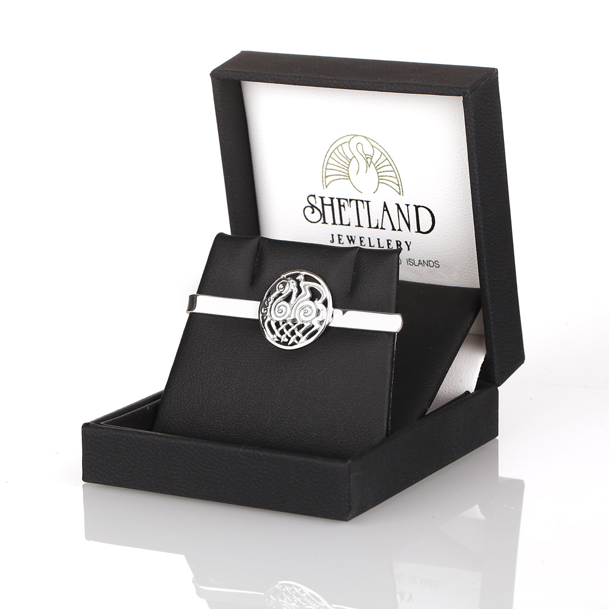 krawattenklammer-wikinger-odin-sleipnir-silber-shetland-001 Sleipnir - Krawattenklammer - Handgefertigt auf den Shetland Inseln