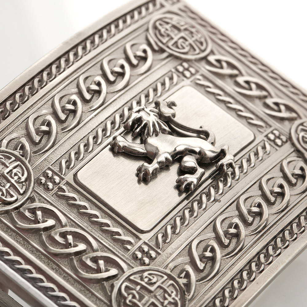 Kilt-buckle-guertelschnalle-scottish-lion-007 Lion Rampant - Kilt Gürtelschnalle mit schottischem Löwen