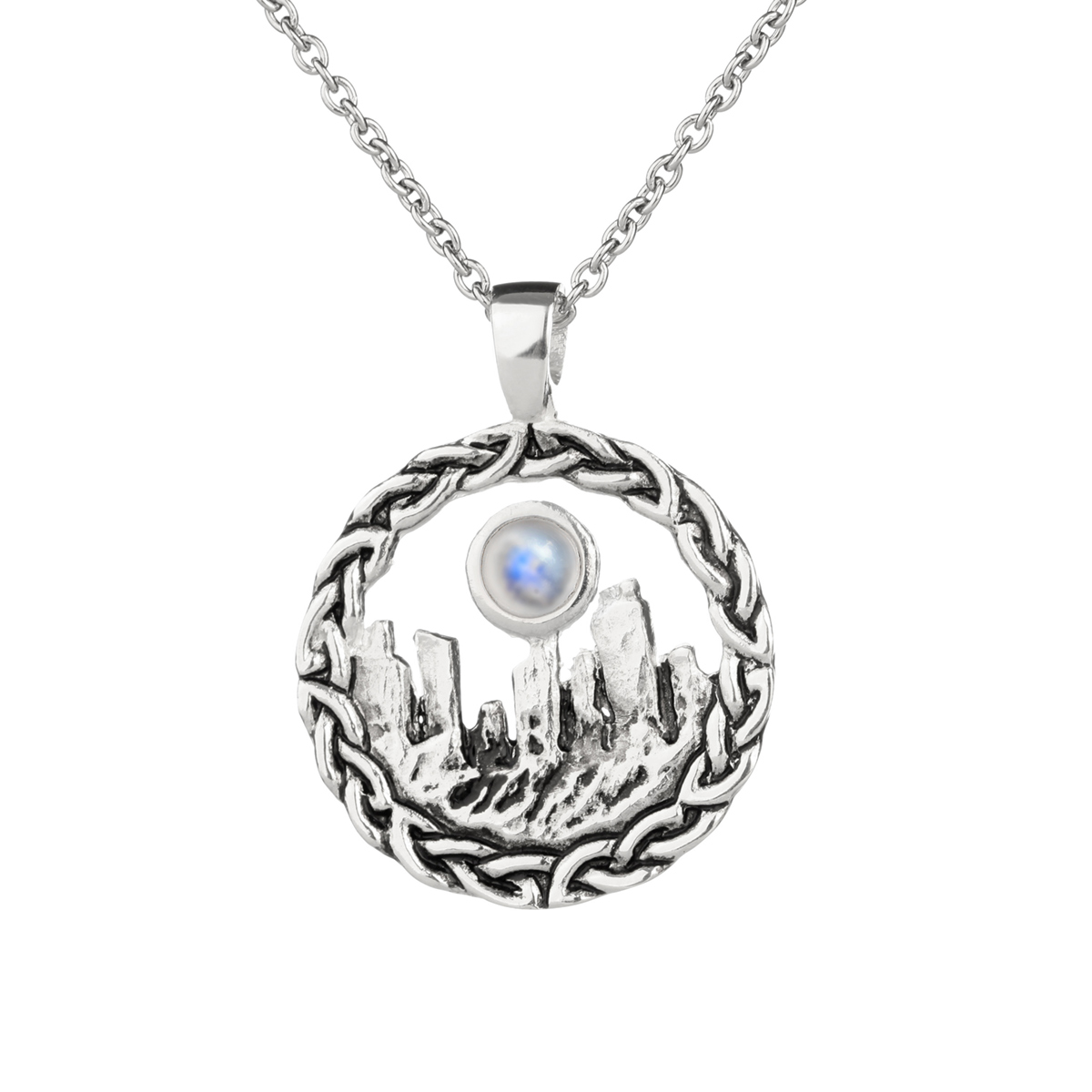 craigh-na-dun-outlander-kette-003aTcRaIYTpjqx9 Craigh Na Dun - schottische Outlander Kette aus Edelstahl & Mondstein