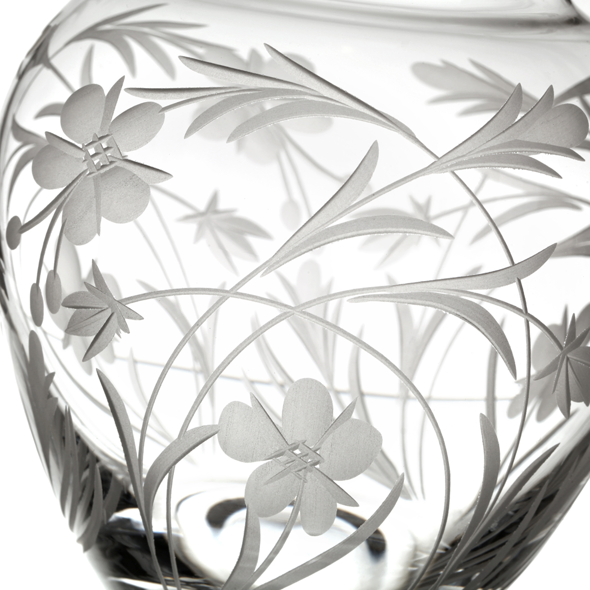 Vase-Kristall-Glas-Meadow-Flower-Wiesenblumen-Schottland-007D3jxsNskvwxSq Meadow Flower Posy Vase - Kristallglas mit Wiesenblumen Muster