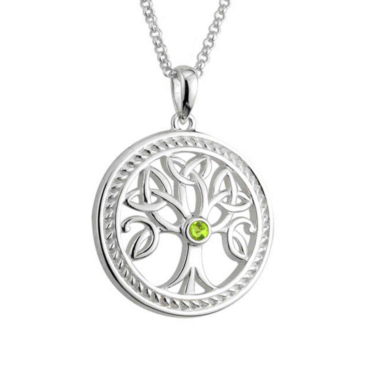 Kette-anhaenger-lebensbaum-trinity-kristall-silber-irland-001 Trinity Tree of Life Kette & Anhänger aus Irland - Sterling Silber & Kristall