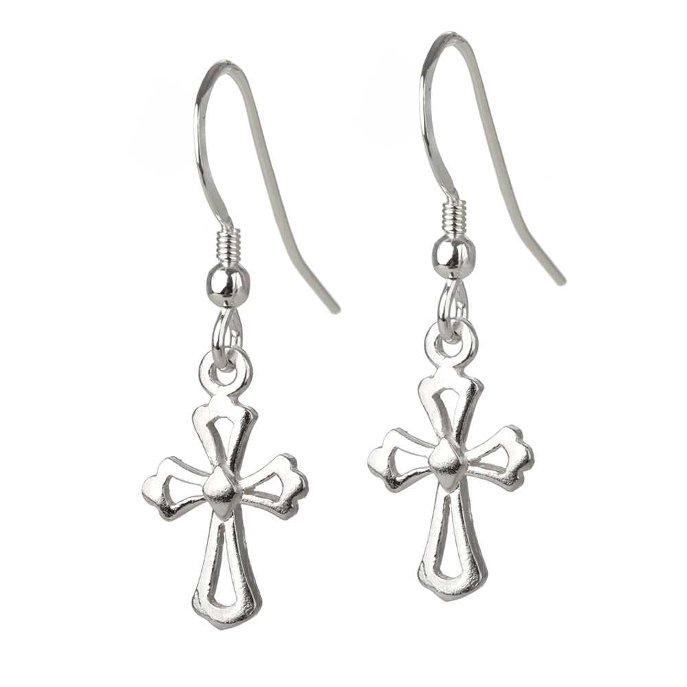 ohrring-keltisch-sterling-silber-irland-004uCUsCloajLRKf Mary Queen of Scots - Maria Stuart - Handgefertigte Fleur de Lys Ohrhänger