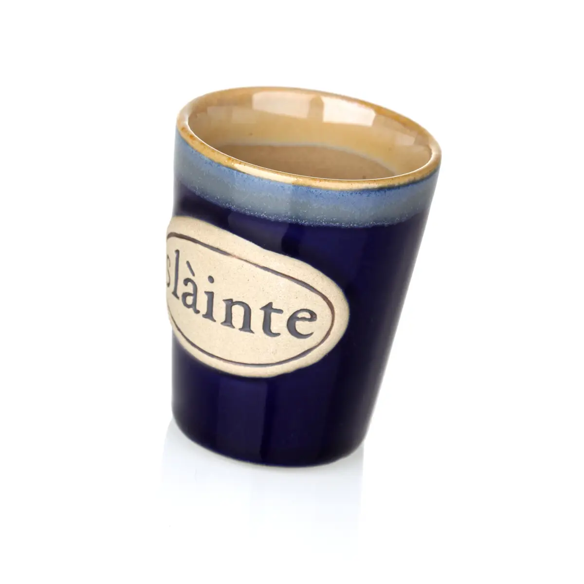 Sláinte Stoneware Shot Cup - Schottischer Shotbecher aus Keramik