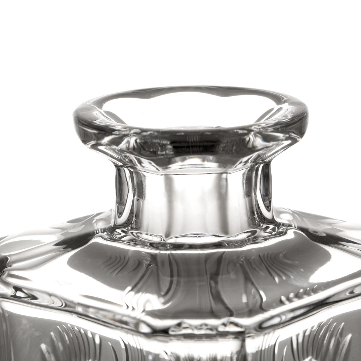 Scottish Thistle - Schottische Distel Kristalglas Whisky Karaffe mit Diamantschliff