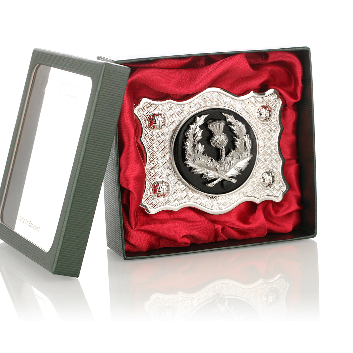 Kilt-buckle-guertelschnalle-distel-thistle-010 Scottish Thistle Buckle - Schottische Distel Kilt Gürtelschnalle aus Schottland