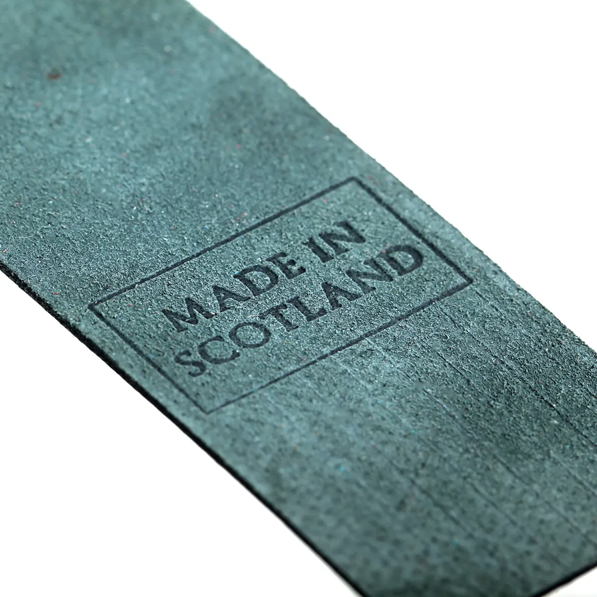 Loch Ness - Leder Lesezeichen aus Schottland in Dunkelgrün - Made in Scotland