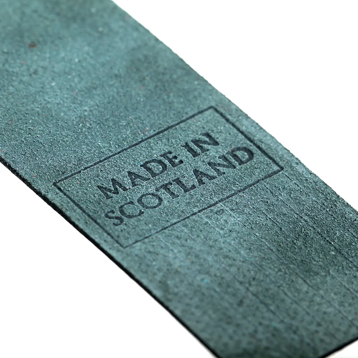 Edinburgh - Leder Lesezeichen aus Schottland in Dunkelgrün - Made in Scotland Edinburgh - Leder Lesezeichen aus Schottland in Dunkelgrün - Made in Scotland