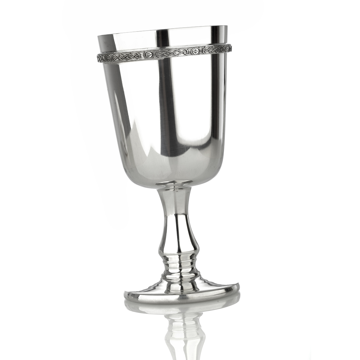 weinkelch-zinnkelch-mittelalter-england-sheffield-001 Celtic Band Goblet - Keltischer Weinkelch / Zinnkelch aus England
