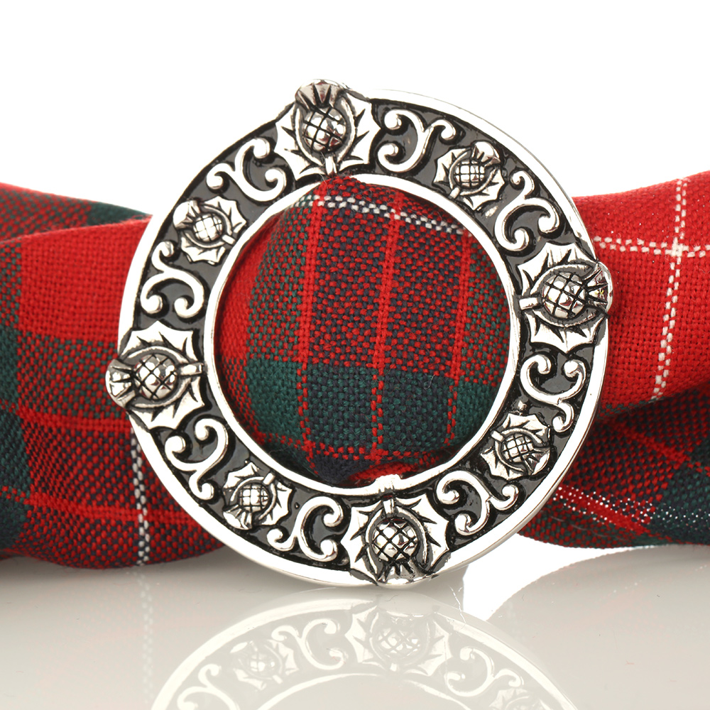 scarf-ring-schal-scottish-thistle-0023xVlbeuR9RCI8 Scottish Thistle - Schottische Distel Schalring aus Schottland