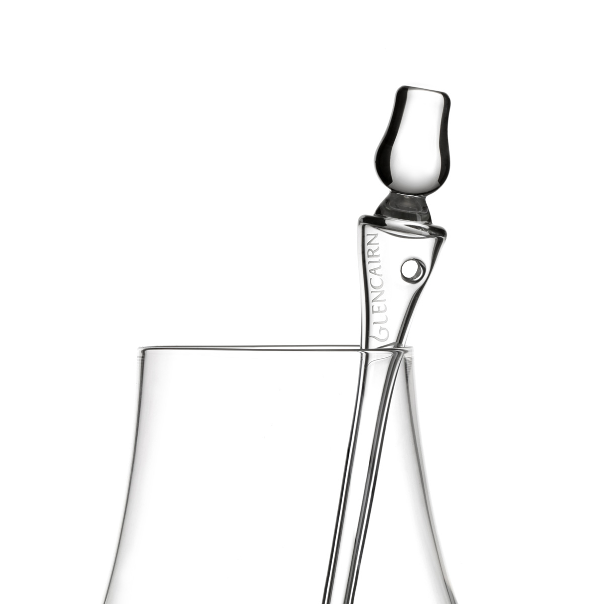 Glencairn Whisky Wasser Pipette / Dropper aus Glas  - Handgefertigt in Schottland