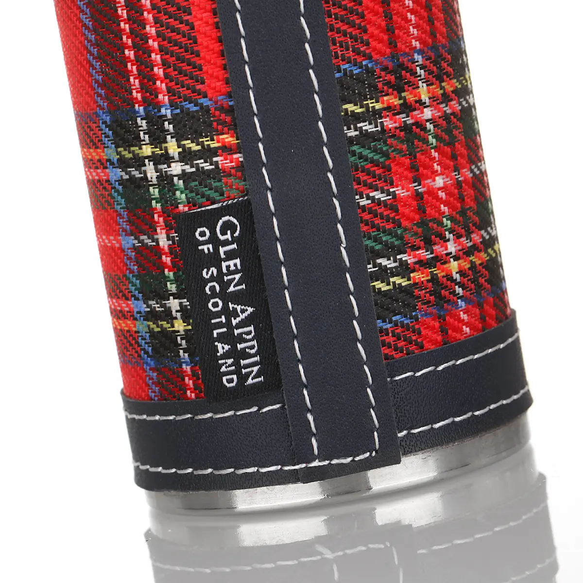 Royal Stewart Tartan Hunting Flask / Campingflasche aus Schottland