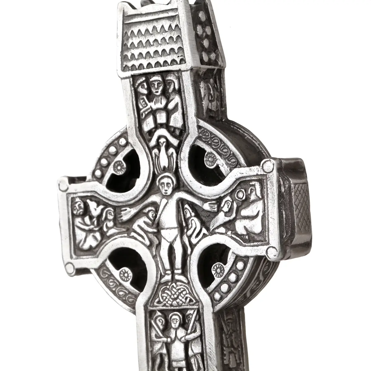 kreuz-keltisch-silber-irland-durrow-high-cross-007 Durrow High Cross - reich verziertes keltisches Kreuz aus Irland