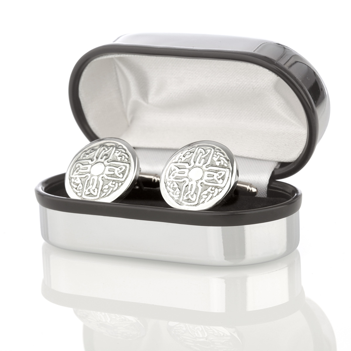 keltisch-schottisch-manschettenknopf-cufflink-005 Celtic Cross -  Manschettenknöpfe aus Schottland - keltisches Kreuz