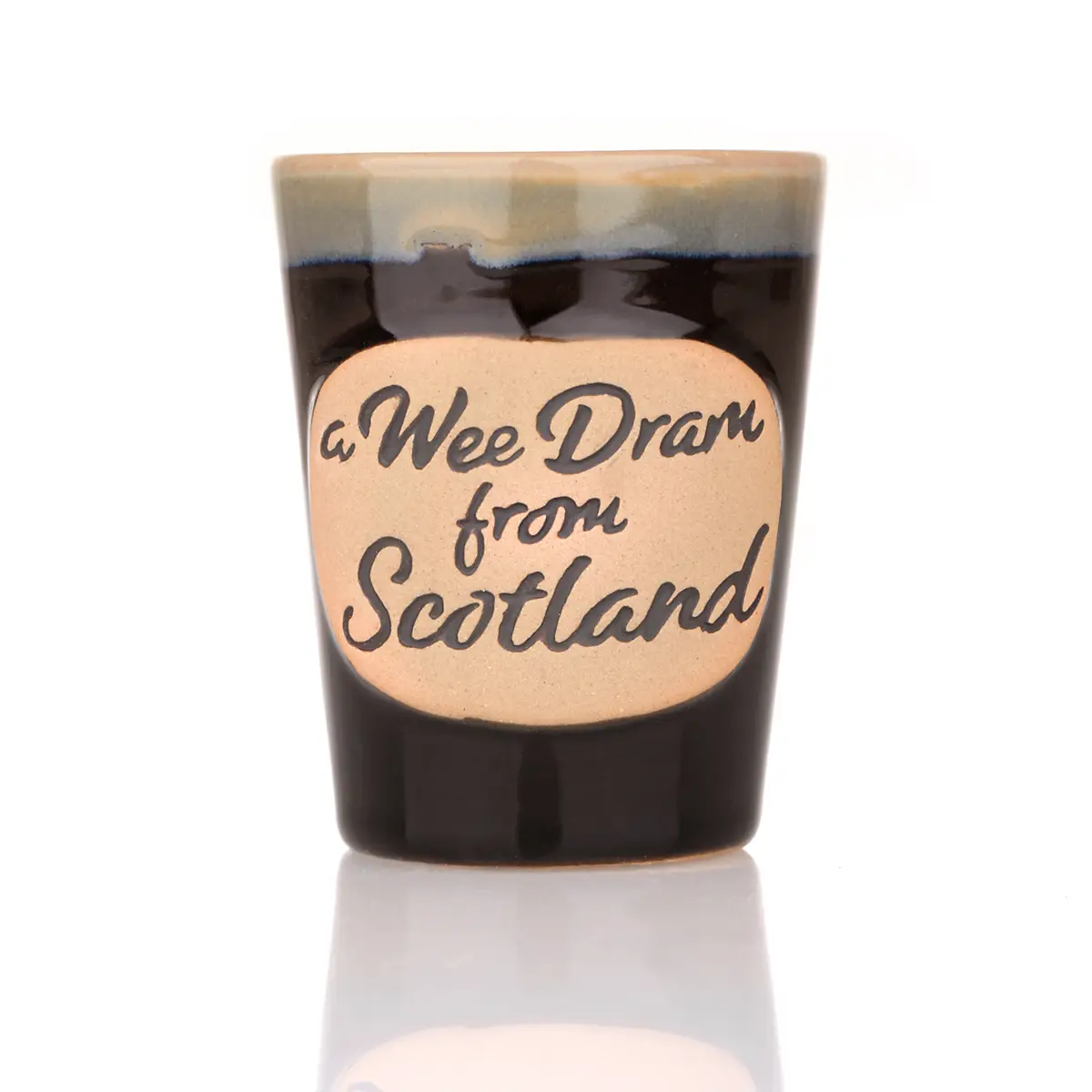 Wee Dram Stoneware Shot Cup - Schottischer Shotbecher aus Keramik