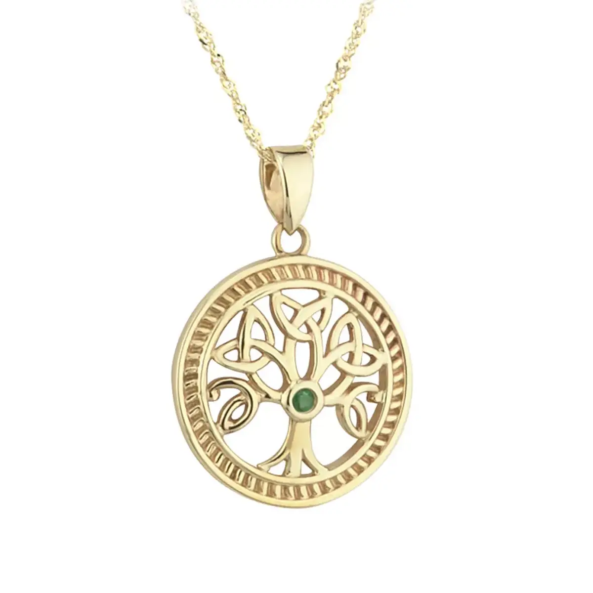 kette-anhaenger-iebensbaum-irland-gold-smaragd-001NliTx8dEu5e4j Golden Tree Of Life - keltischer Lebensbaum aus Gold mit Smaragd
