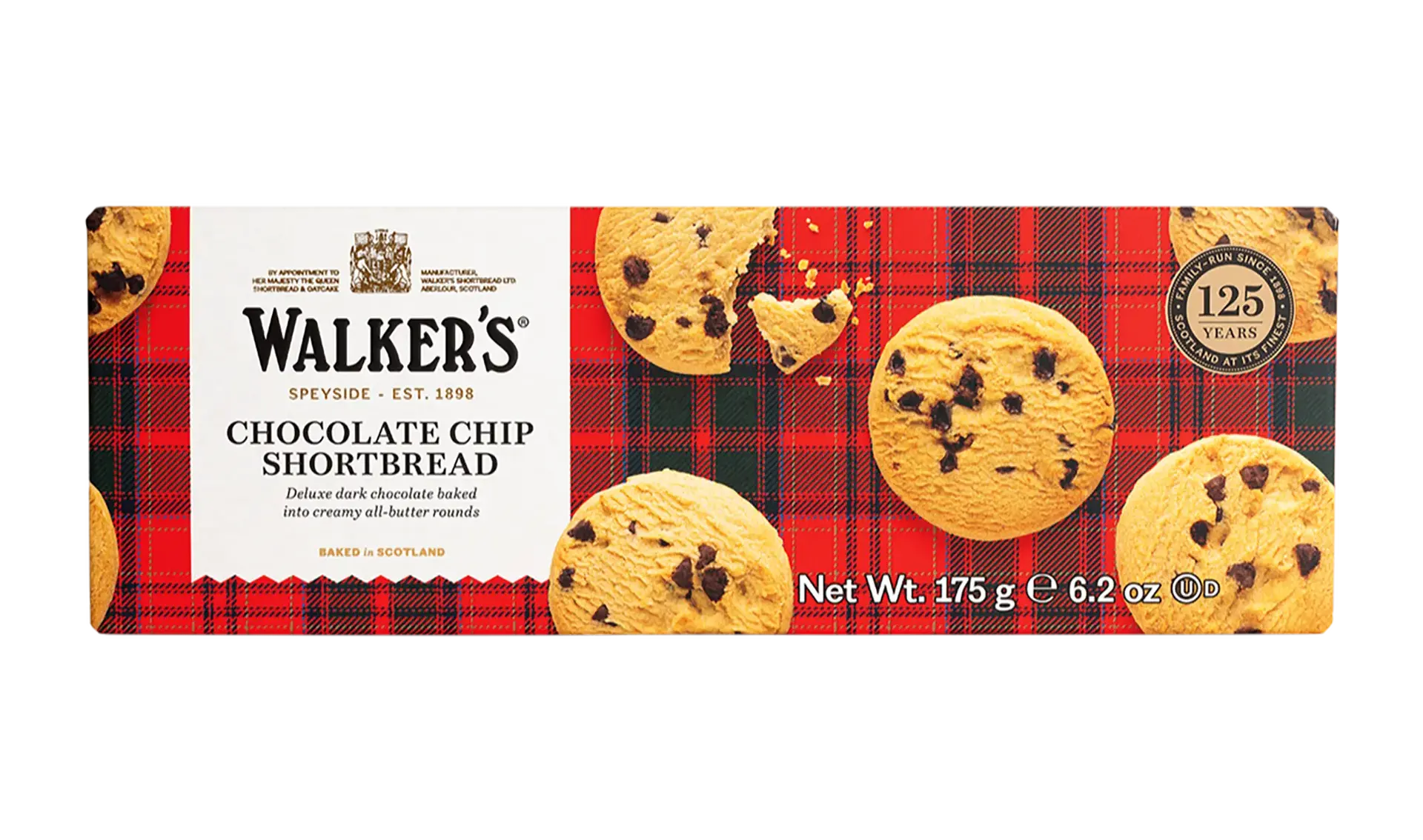 Walker’s Gluten-Free Chocolate Chip Shortbread – Glutenfreie Butterkekse mit Schokolade